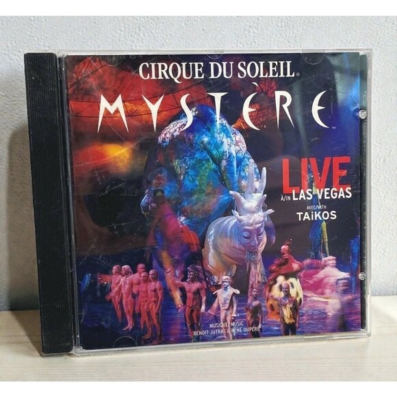 Cirque Du Soleil CD Mystere Live A/In Las Vegas with Taïkos 2002 BMG - Picture 1 of 6